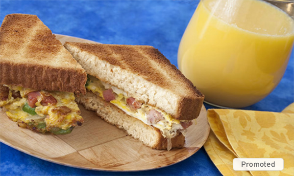 Denver Omelet Sandwiches for Two